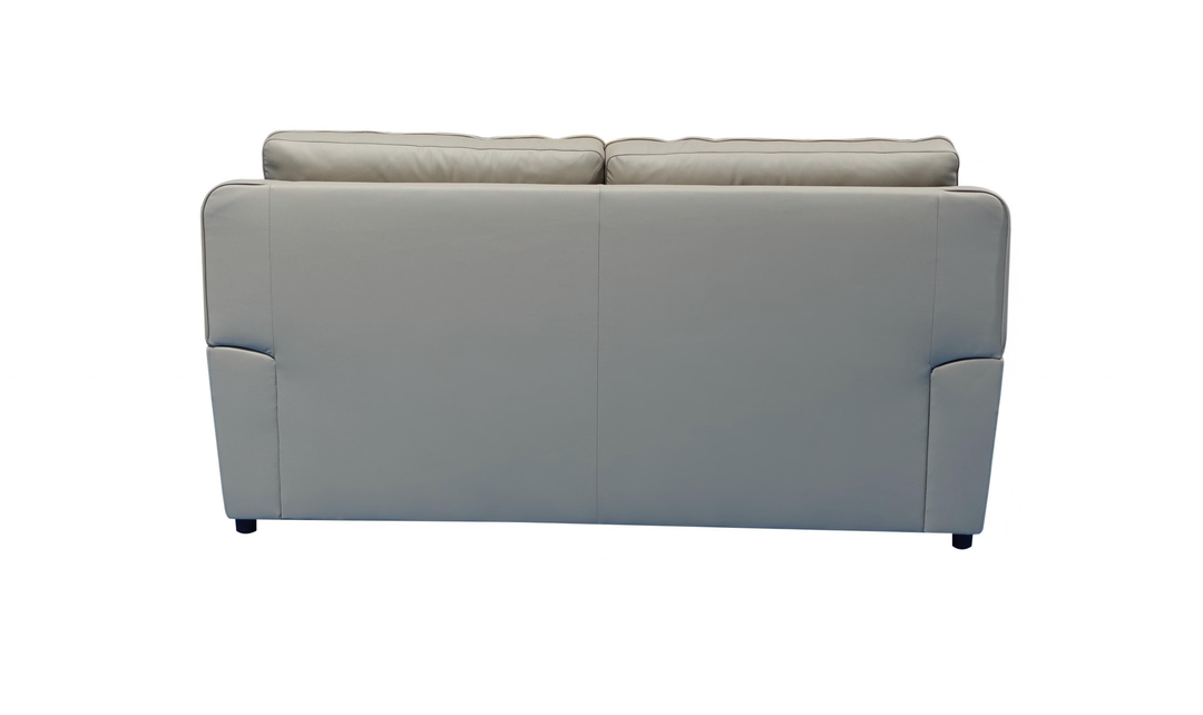 Venezia Leather Queen Sleeper With Memory Foam Mattress