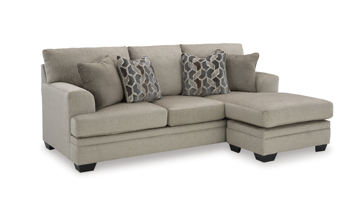 Modern Haritage Stonemeade Fabric Sofa Chaise