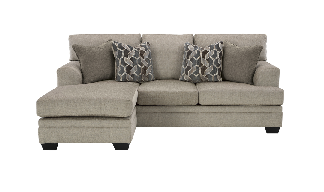 Modern Haritage Stonemeade Fabric Sofa Chaise