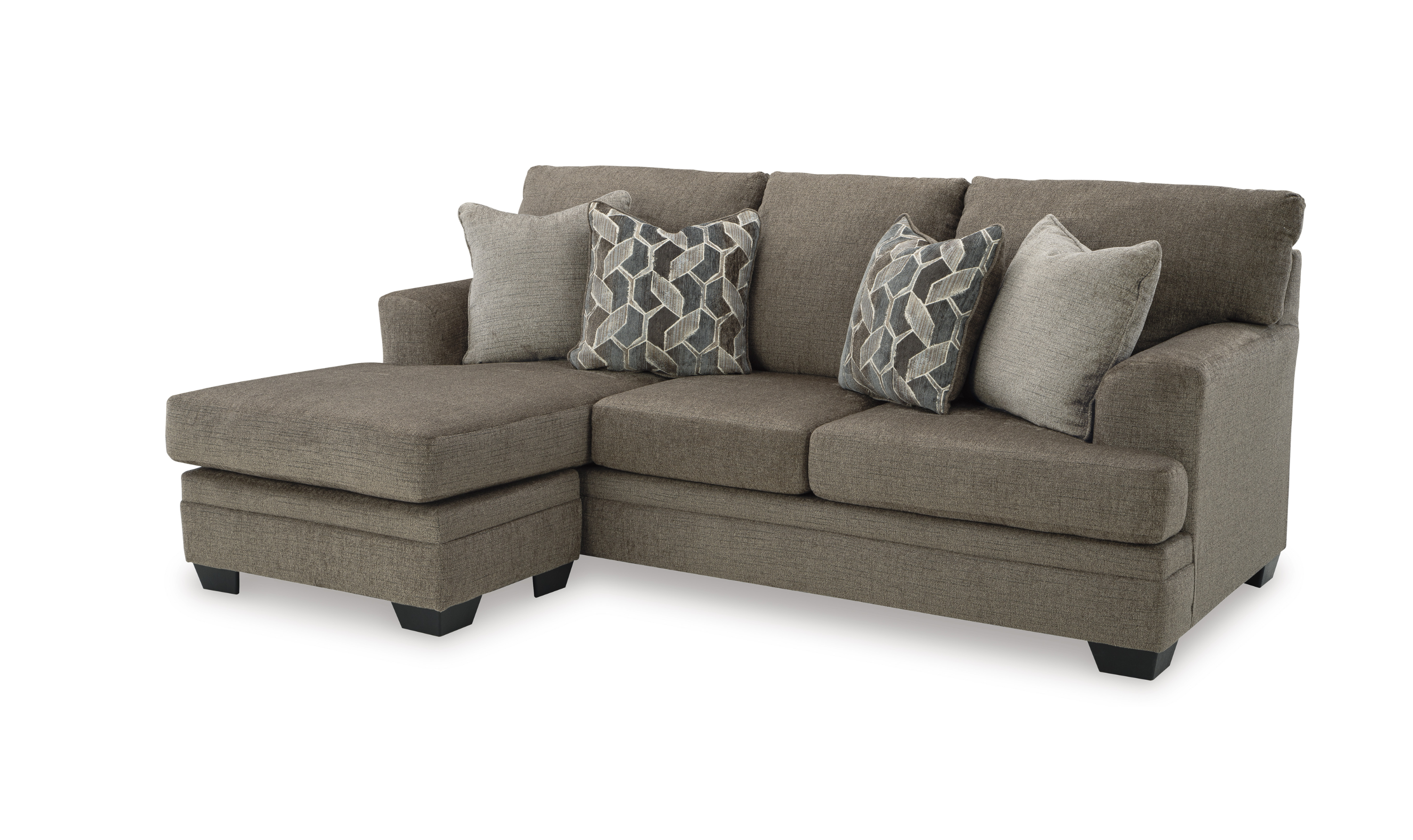 Modern Haritage Stonemeade Fabric Sofa Chaise
