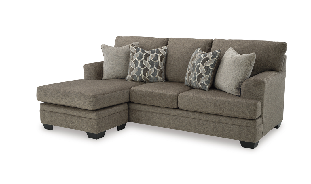 Modern Haritage Stonemeade Fabric Sofa Chaise