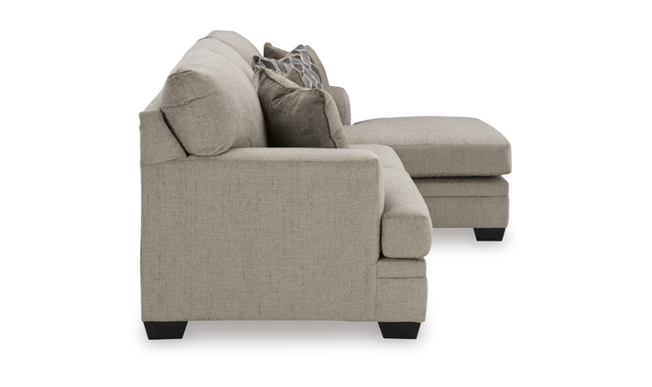 Modern Haritage Stonemeade Fabric Sofa Chaise
