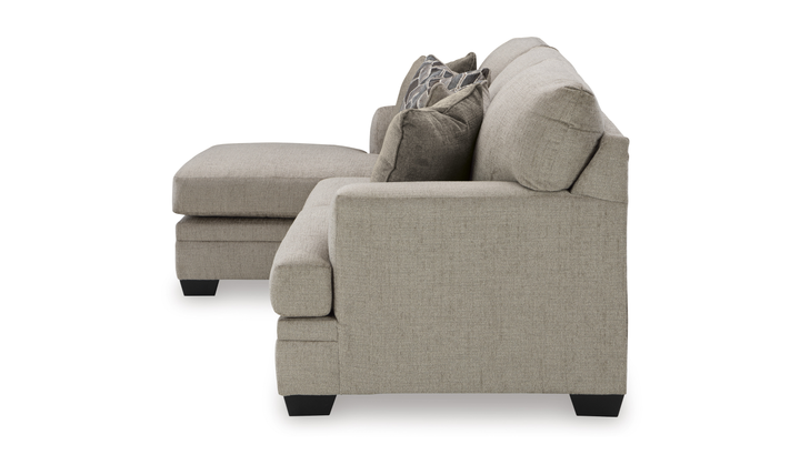 Modern Haritage Stonemeade Fabric Sofa Chaise