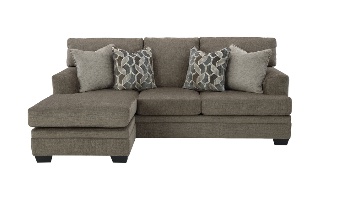Modern Haritage Stonemeade Fabric Sofa Chaise