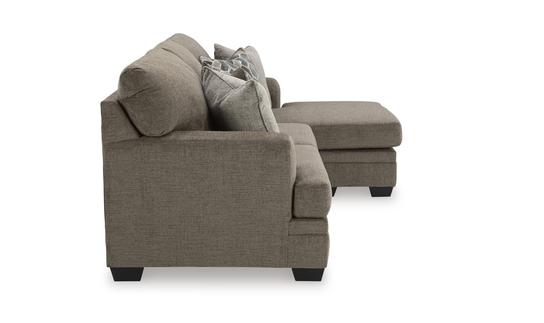 Modern Haritage Stonemeade Fabric Sofa Chaise