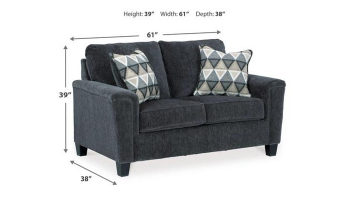 Modern Heritage Abinger 2 Piece Fabric Living Room Set (Sofa + Loveseat)