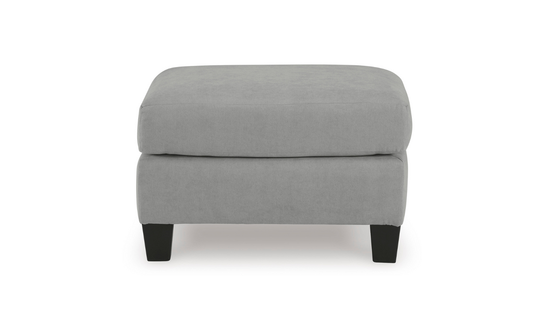 Modern Heritage Adlai Firmly Cushioned Fabric Ottoman-jennifer furniture