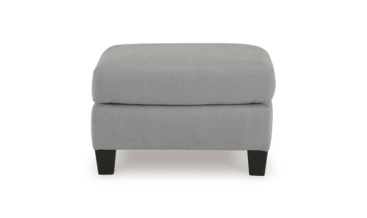 Modern Heritage Adlai Firmly Cushioned Fabric Ottoman-jennifer furniture