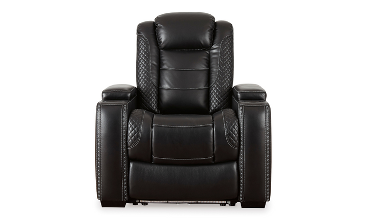 Modern Heritage Adonia Midnight Leather Power Reclining Chair