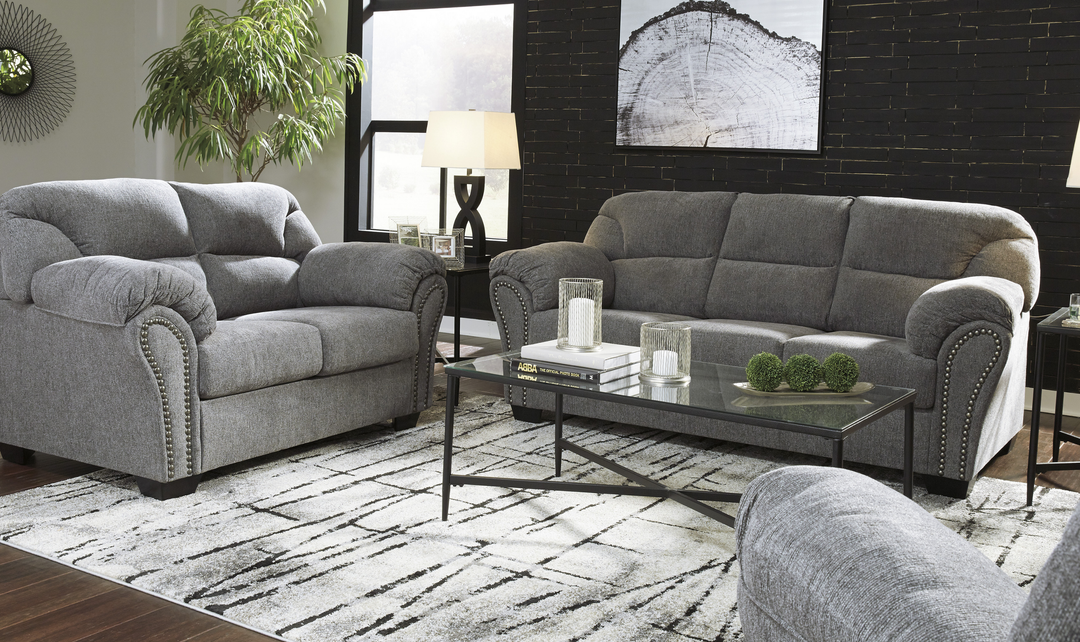Modern Heritage Allmaxx Living Room Set in Gray