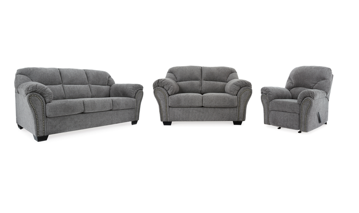 Modern Heritage Allmaxx Living Room Set in Gray