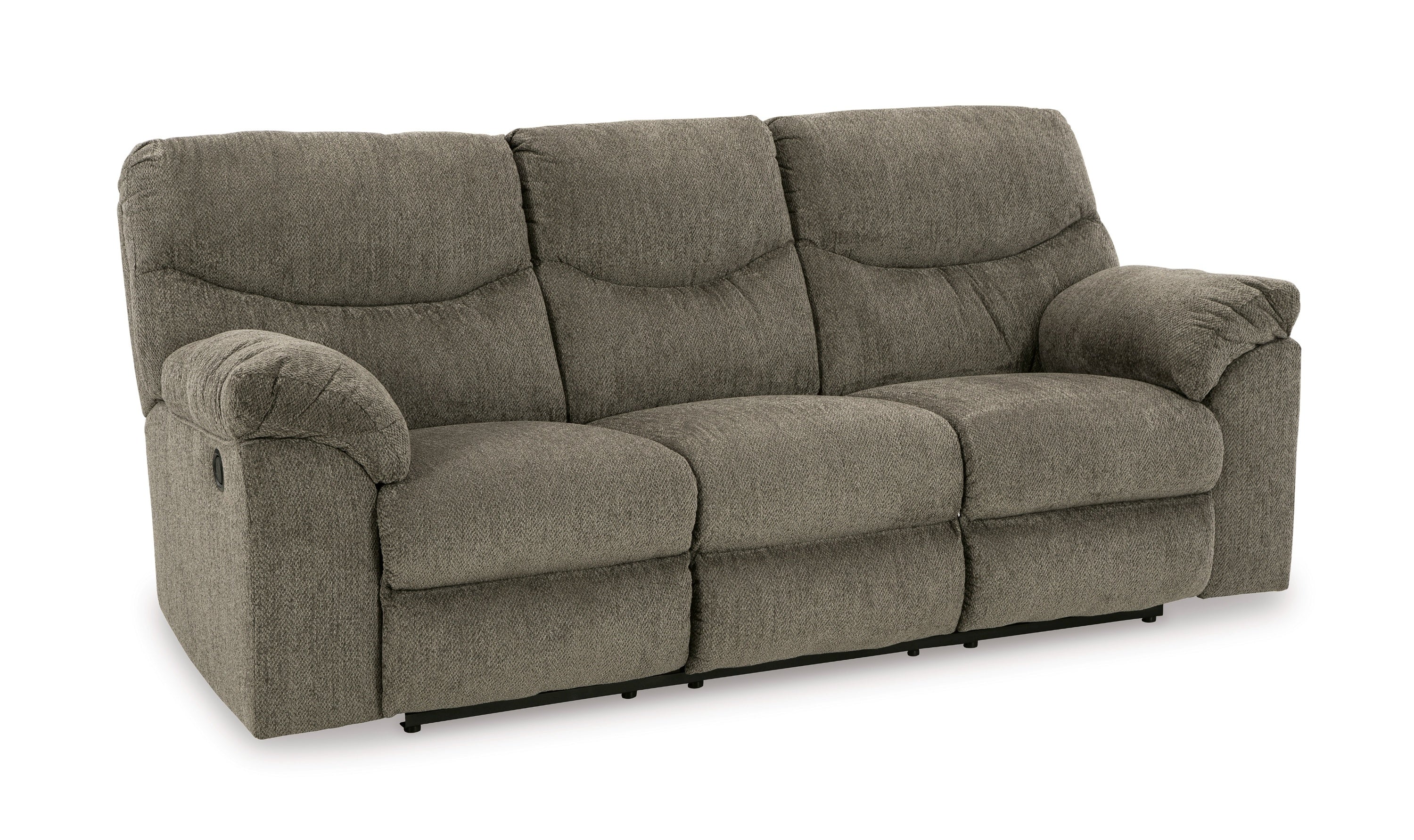 Modern Heritage Alphons 3-Seater Pull-Tab Fabric Reclining Motion Sofa-Jennifer Furniture