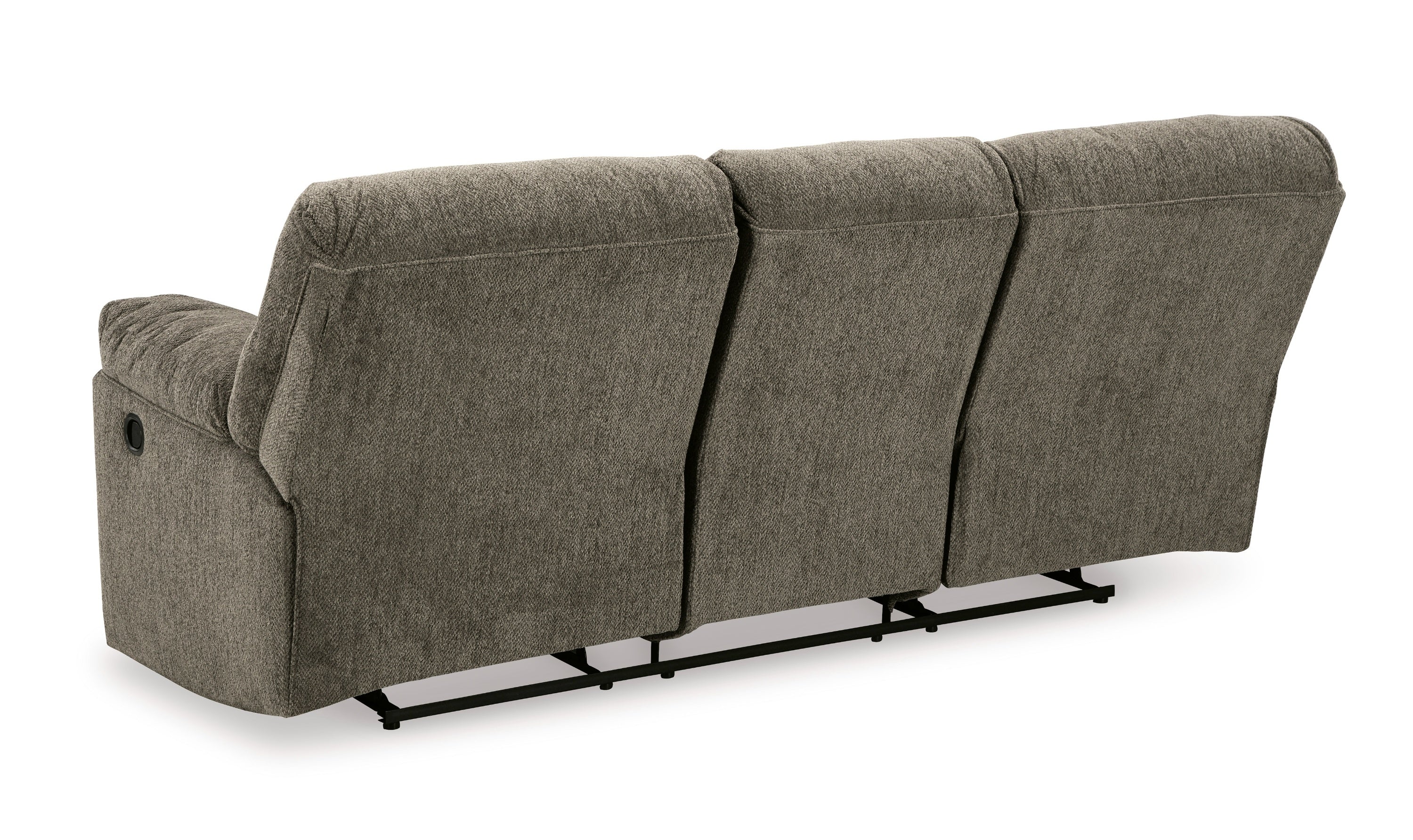 Modern Heritage Alphons 3-Seater Pull-Tab Fabric Reclining Motion Sofa-Jennifer Furniture