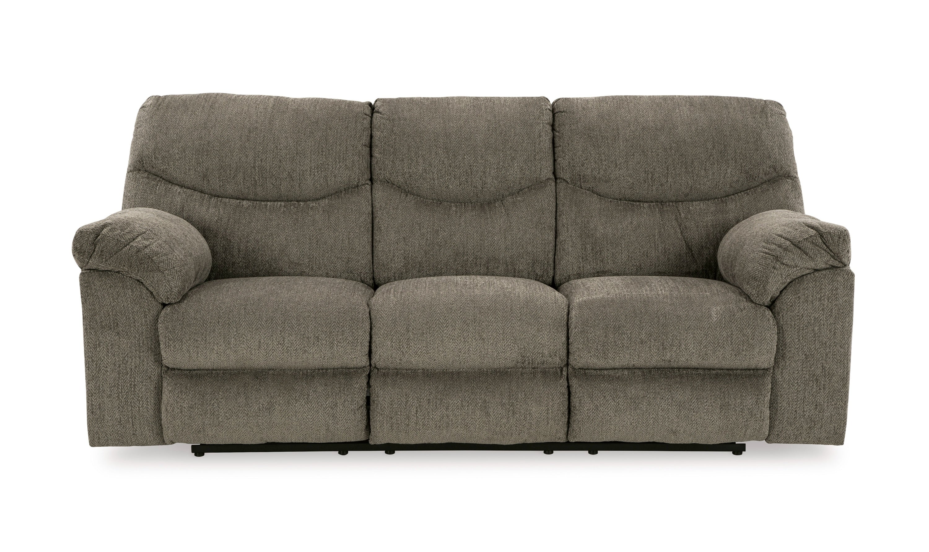 Modern Heritage Alphons 3-Seater Pull-Tab Fabric Reclining Motion Sofa-Jennifer Furniture