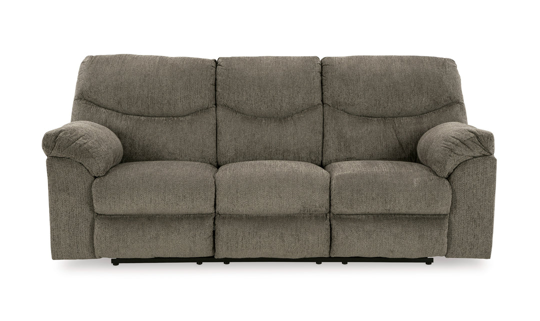 Modern Heritage Alphons 3-Seater Pull-Tab Fabric Reclining Motion Sofa-Jennifer Furniture