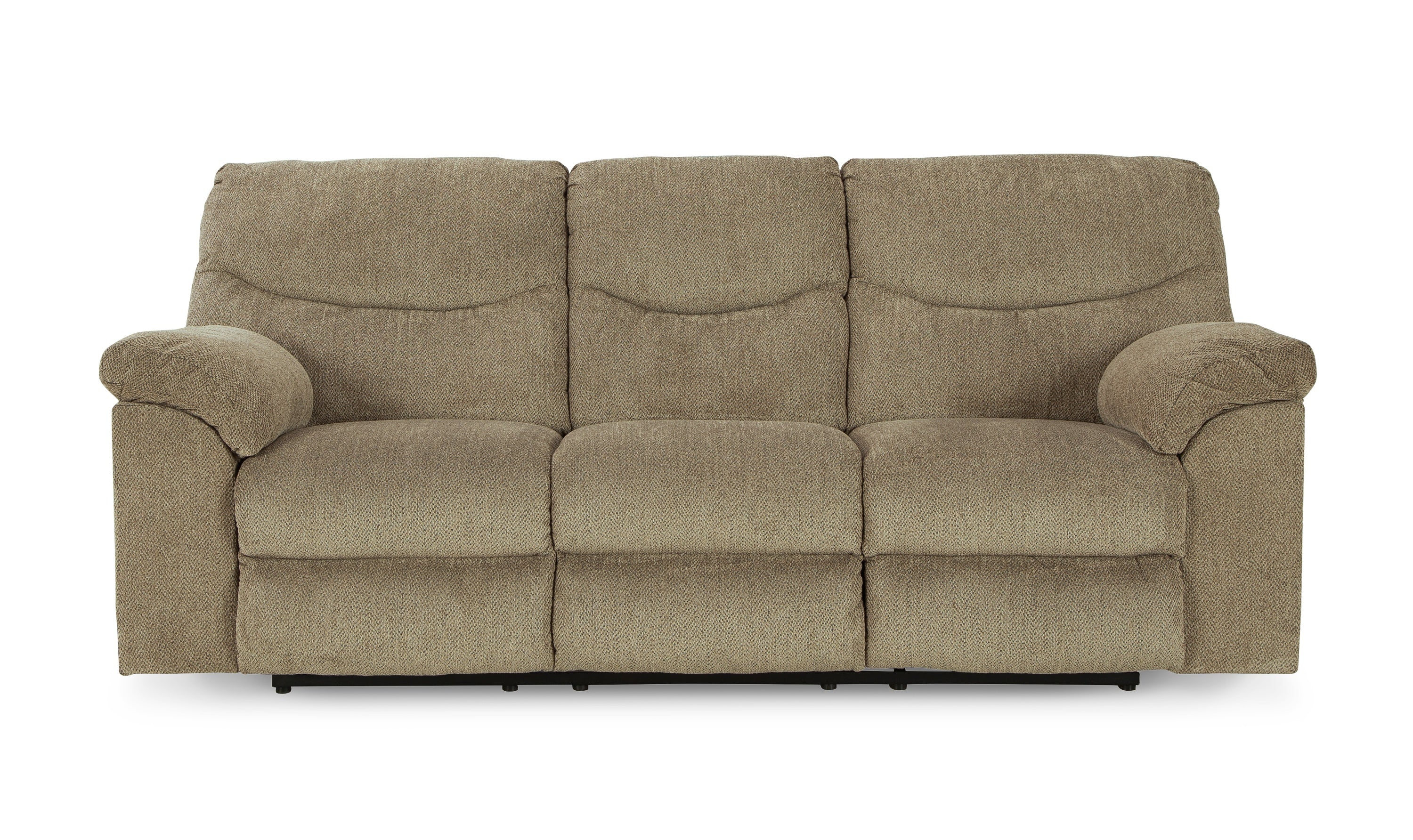 Modern Heritage Alphons 3-Seater Pull-Tab Fabric Reclining Motion Sofa-Jennifer Furniture