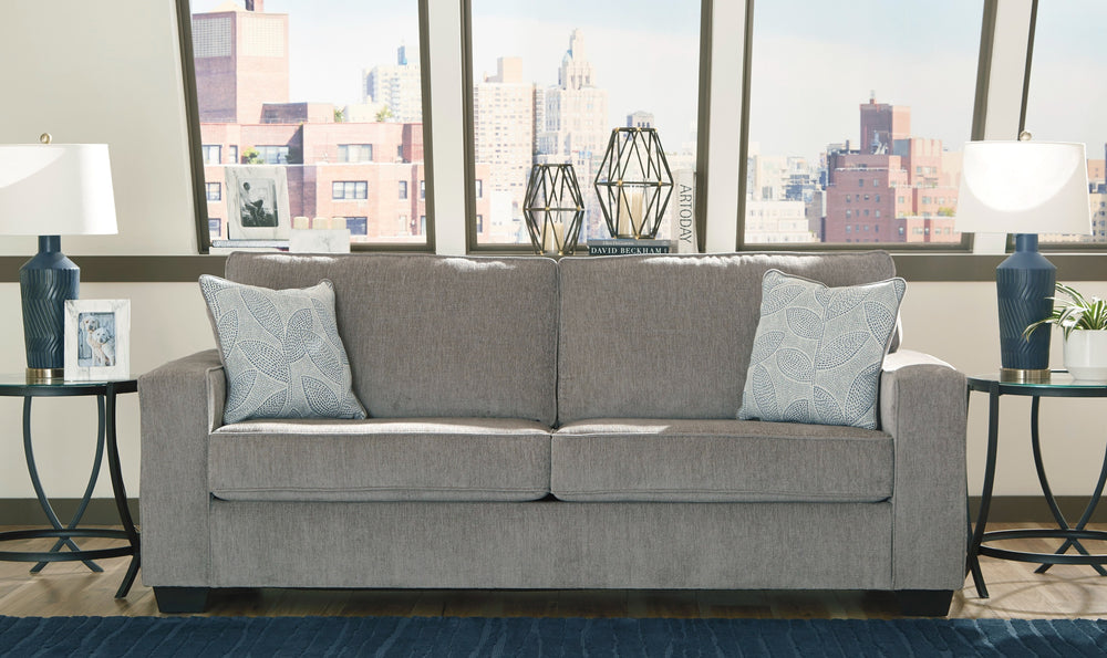Modern Heritage Altari 3-Seater Fabric Sofa With Track Arms-Jennifer Furniture
