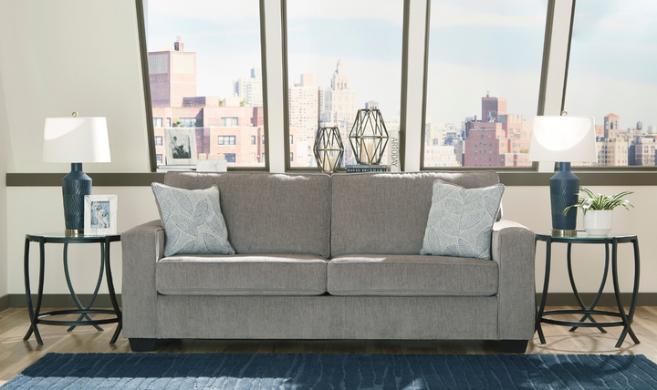 Modern Heritage Altari 3-Seater Fabric Sofa with Track Arms