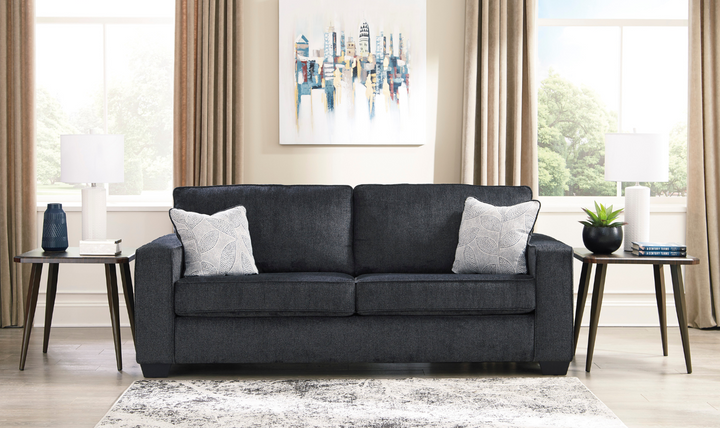 Modern Heritage Altari 3-Seater Fabric Sofa with Track Arms