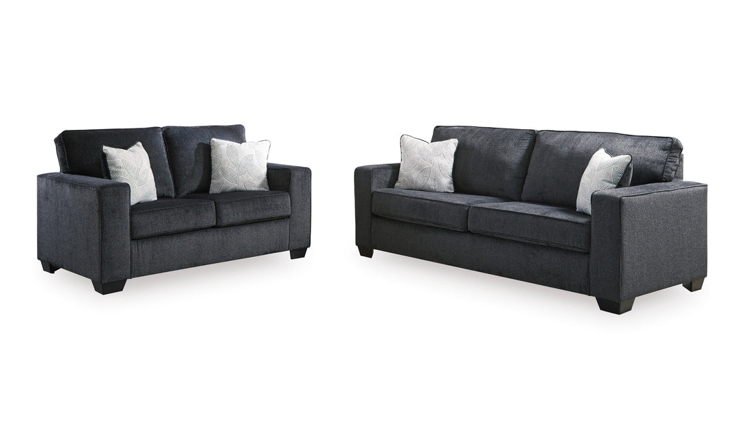Modern Heritage Altari Contemporary 2-Piece Living Room Set-Jenifer Furniture
