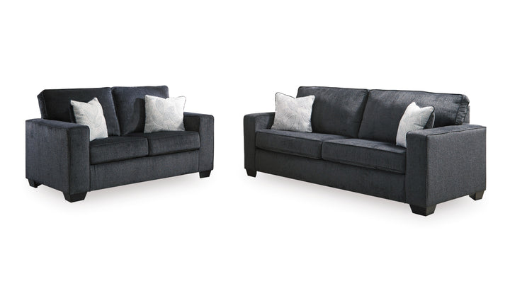 Modern Heritage Altari Contemporary 2-Piece Living Room Set-Jenifer Furniture