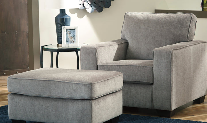 Modern Heritage Altari Fabric Wooden Chair with Track Arms & Cushion Back-Jennifer Furniture