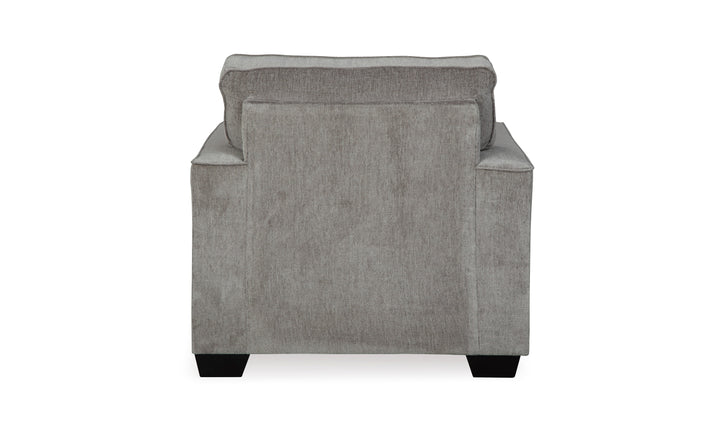 Modern Heritage Altari Fabric Wooden Chair with Track Arms & Cushion Back-Jennifer Furniture