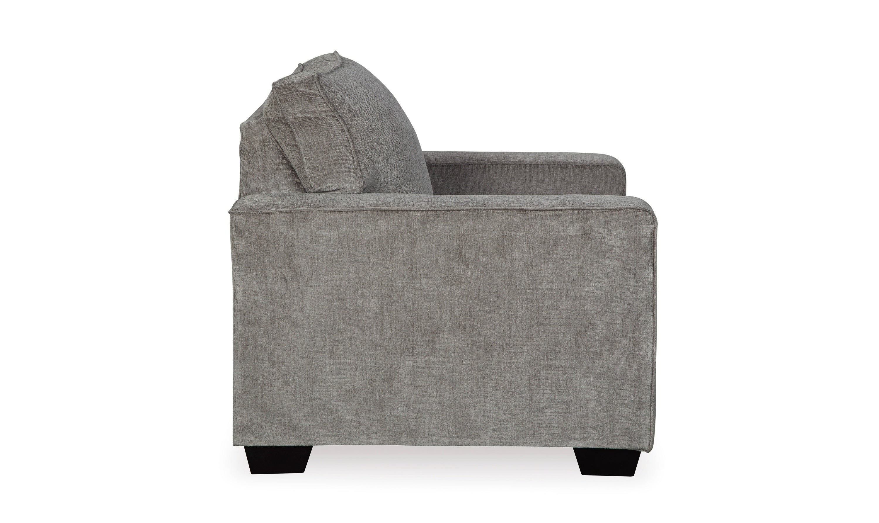 Modern Heritage Altari Fabric Wooden Chair with Track Arms & Cushion Back-Jennifer Furniture