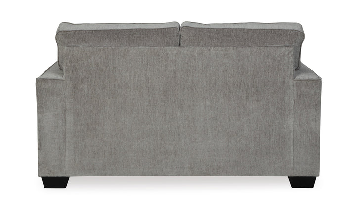 Modern Heritage Altari Stationary Fabric Loveseat with 2 Pillows-Jennifer Furniture