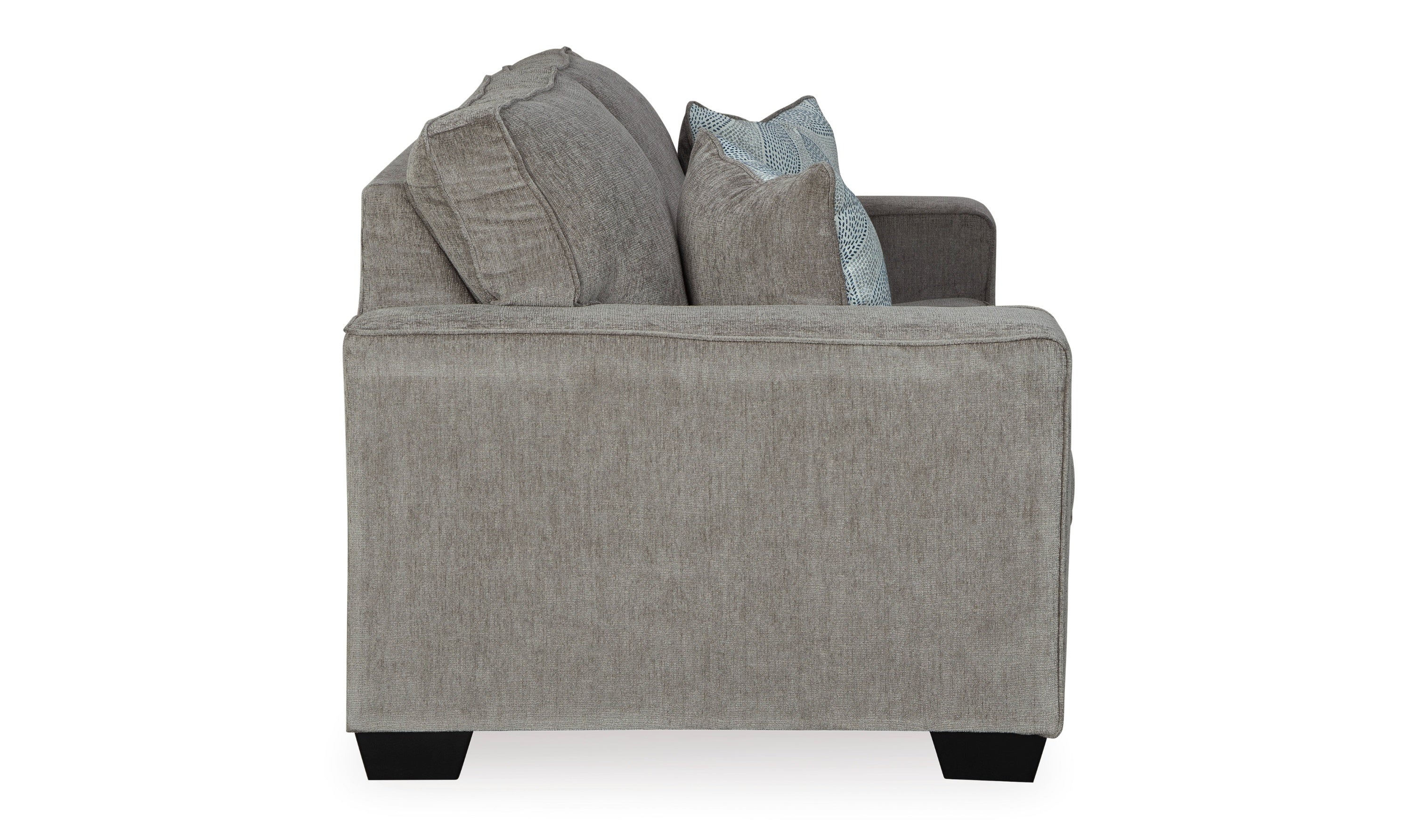 Modern Heritage Altari Stationary Fabric Loveseat with 2 Pillows-Jennifer Furniture