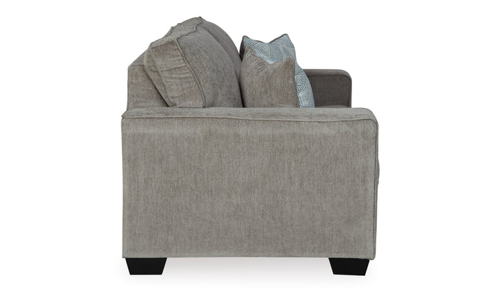 Modern Heritage Altari Stationary Fabric Loveseat with 2 Pillows-Jennifer Furniture