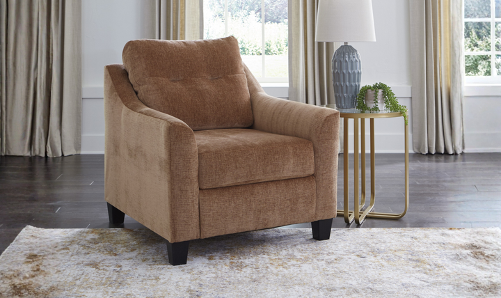 Modern Heritage Amity Bay Fabric Chair with Reversible Seat Cushion