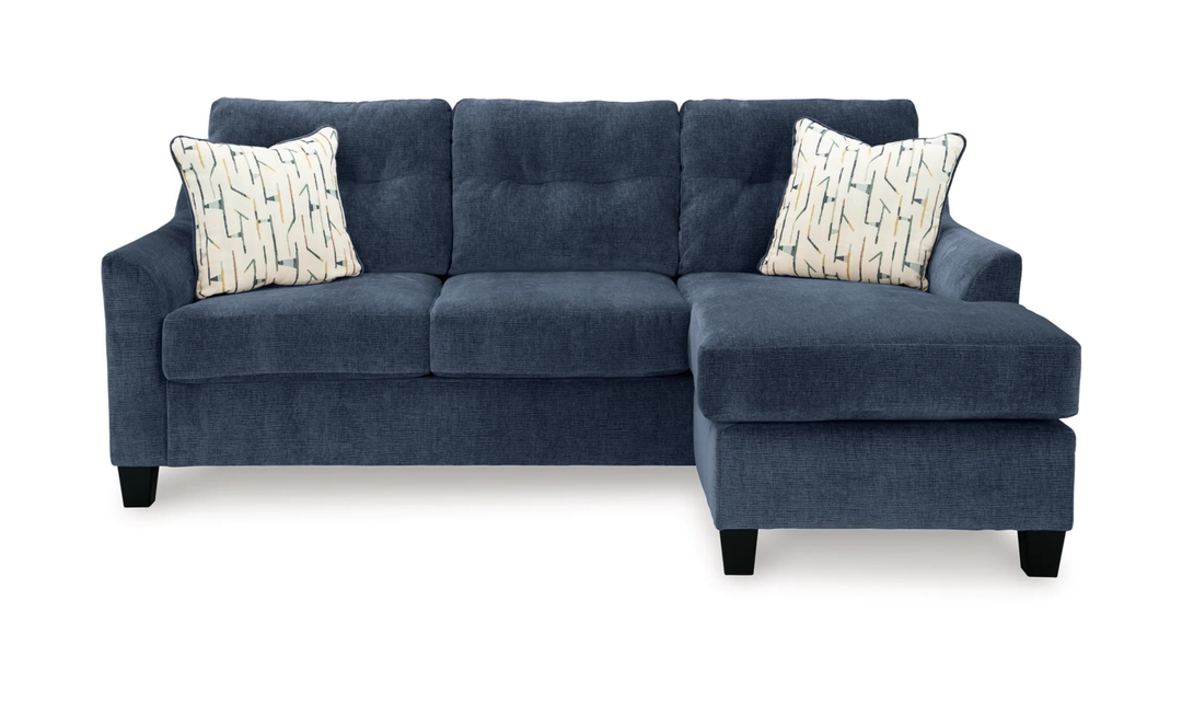 Modern Heritage Amity Bay Queen Sofa Chaise Sleeper with Memory Foam Mattress-Jennifer 