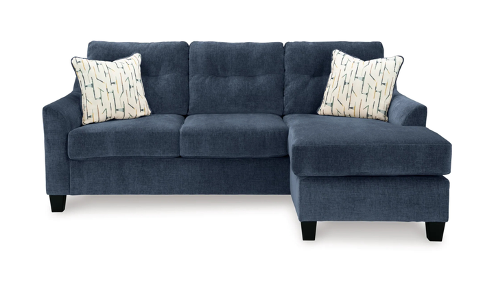 Modern Heritage Amity Bay Queen Sofa Chaise Sleeper with Memory Foam Mattress-Jennifer 