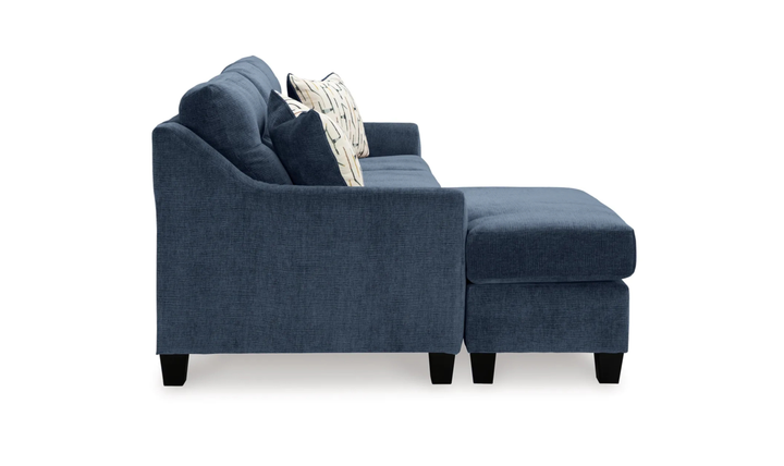 Modern Heritage Amity Bay Queen Sofa Chaise Sleeper with Memory Foam Mattress-Jennifer 