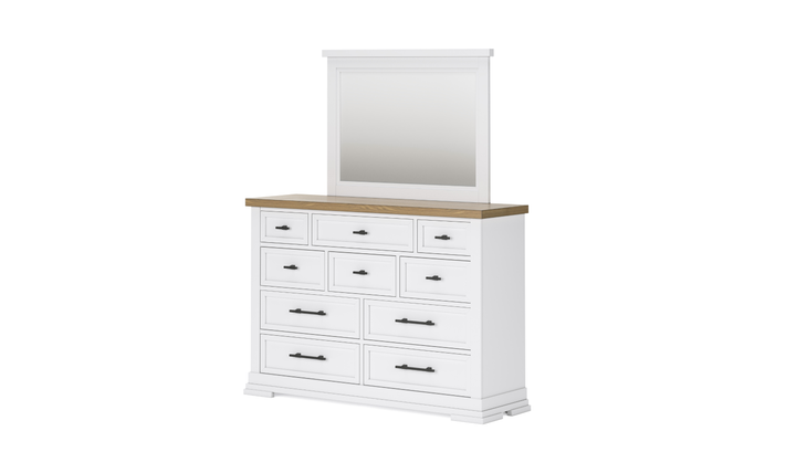 Modern Heritage Ashbryn Dresser and Mirror-jennifer Furniture