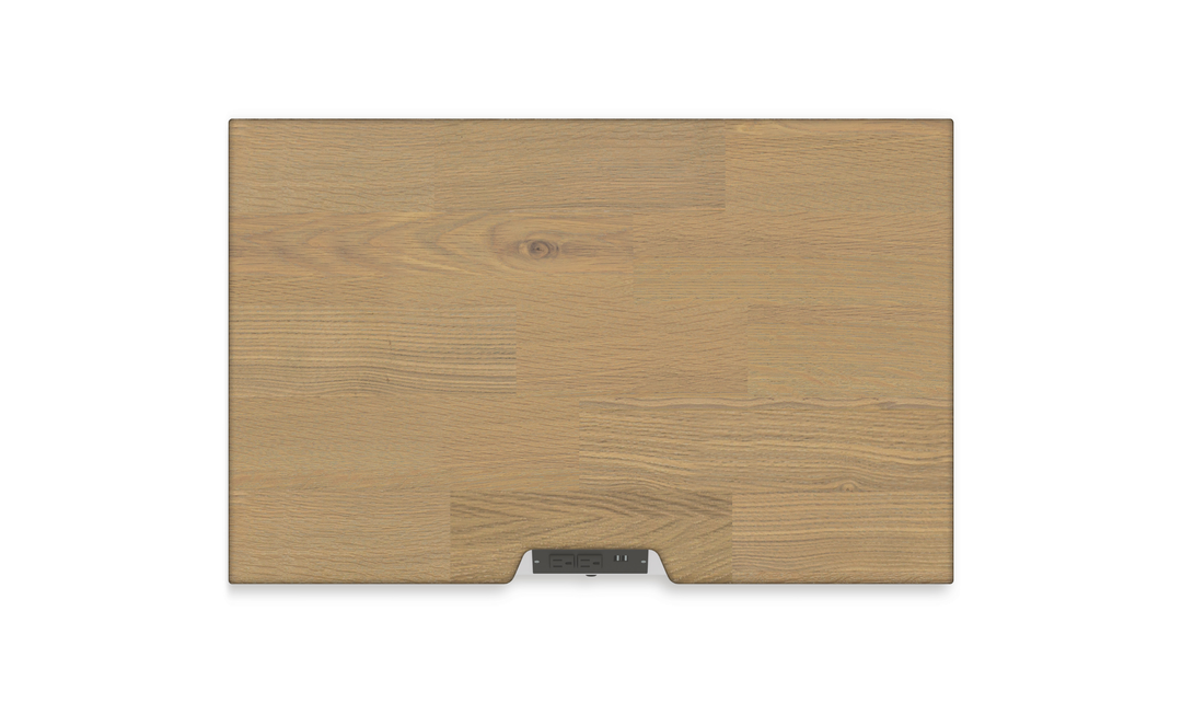 Modern Heritage Ashbryn Three Drawer Nightstand with Dual USB Ports