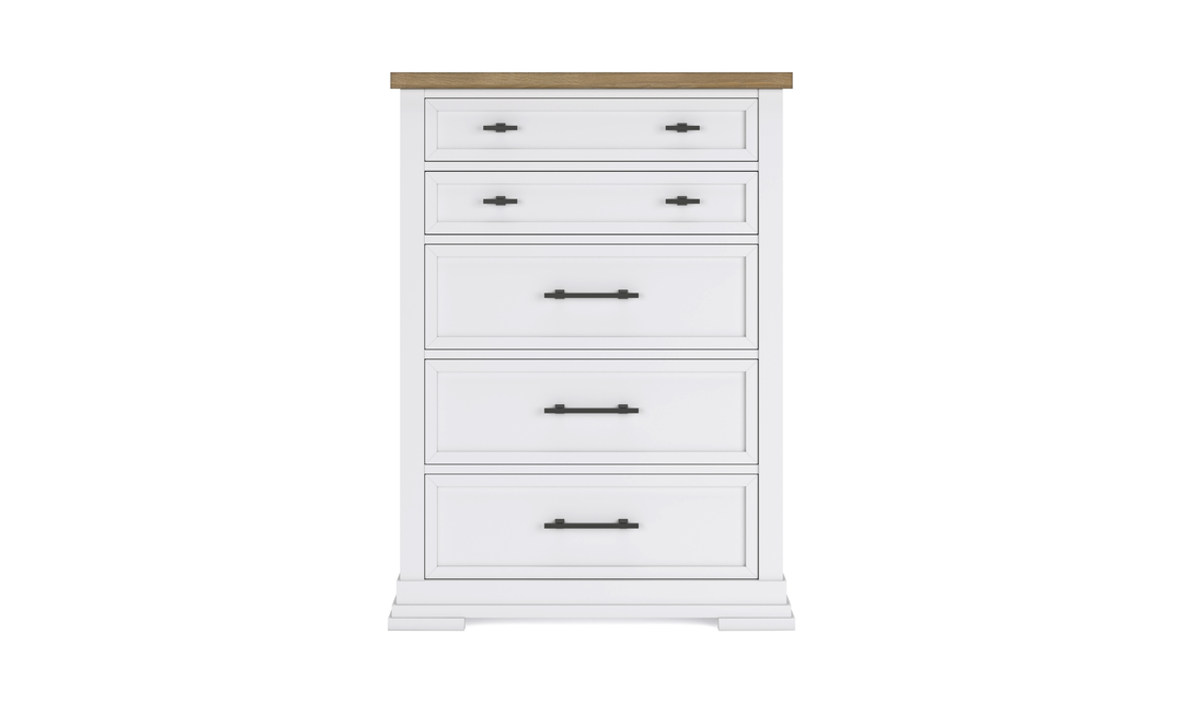 Modern Heritage Ashbryn Five Drawer Chest-Jennifer Furniture