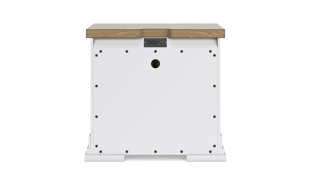 Modern Heritage Ashbryn Three Drawer Nightstand-jennifer Furniturre