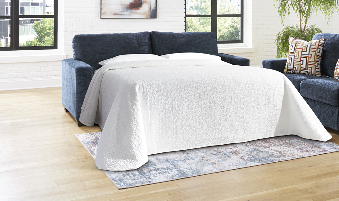Modern Heritage Aviemore 2 Seater Pull-Out Queen Sofa Sleeper with memory Foam Mattresses-Jennifer furniture
