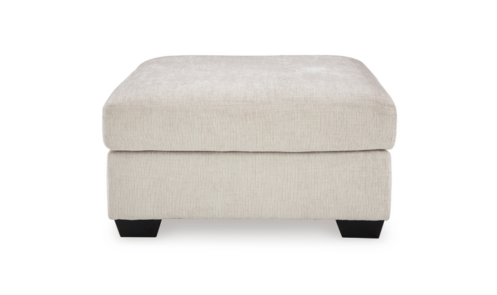 Modern Heritage Aviemore Fabric Oversized Accent Ottoman
