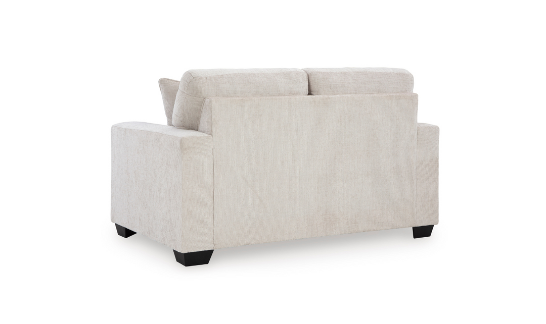 Modern Heritage Fabric Aviemore Loveseat With Pillow Cushions