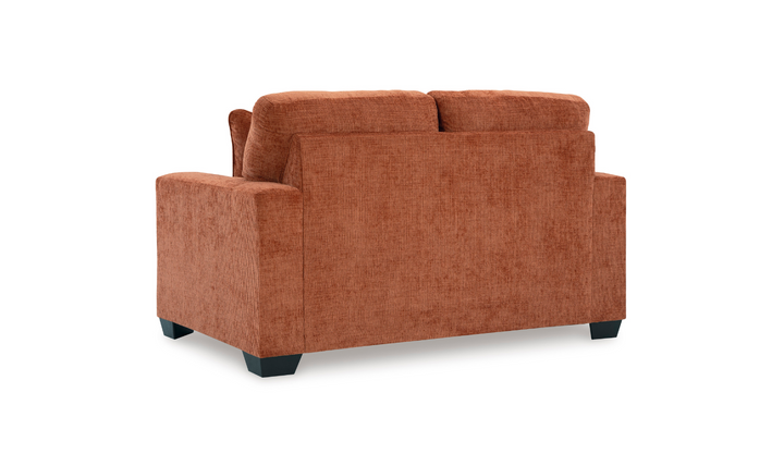 Modern Heritage Fabric Aviemore Loveseat With Pillow Cushions