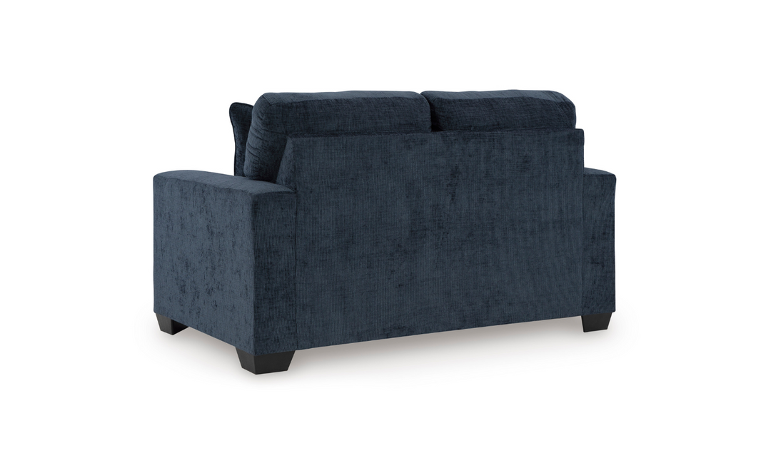 Modern Heritage Fabric Aviemore Loveseat With Pillow Cushions