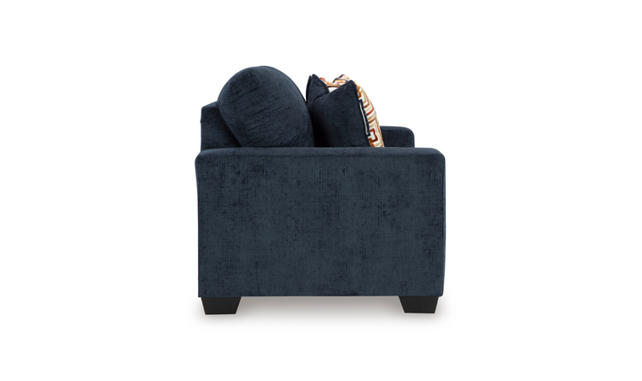 Modern Heritage Aviemore Fabric Loveseat With Pillow Cushions