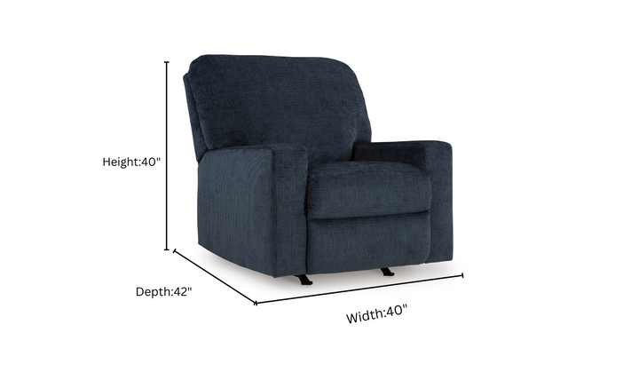 Modern Heritage Aviemore Rocker Recliner Chair In Fabric