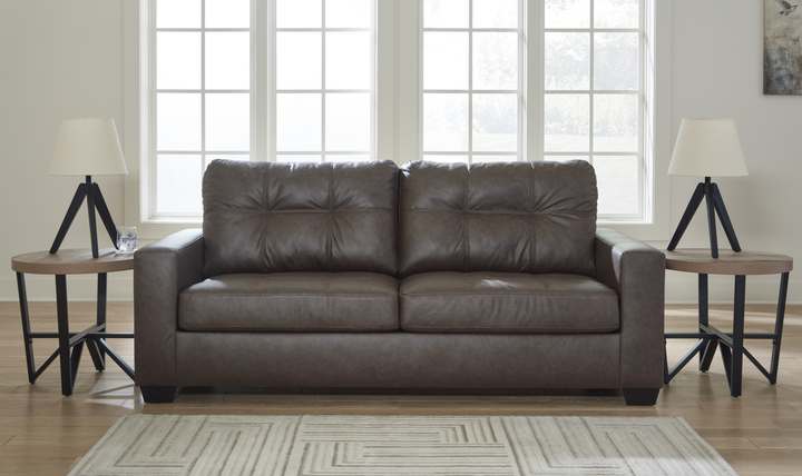 Modern Heritage Barlin Mills 2-Seater Leather Sofa-Jennifer Furniture