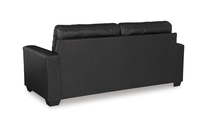Modern Heritage Barlin Mills Queen Sofa Sleeper in Faux Leather-jennifer Furniture