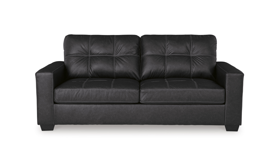 Modern Heritage Barlin Mills Queen Sofa Sleeper in Faux Leather-jennifer Furniture