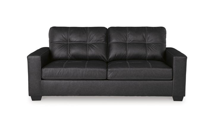 Modern Heritage Barlin Mills Queen Sofa Sleeper in Faux Leather-jennifer Furniture